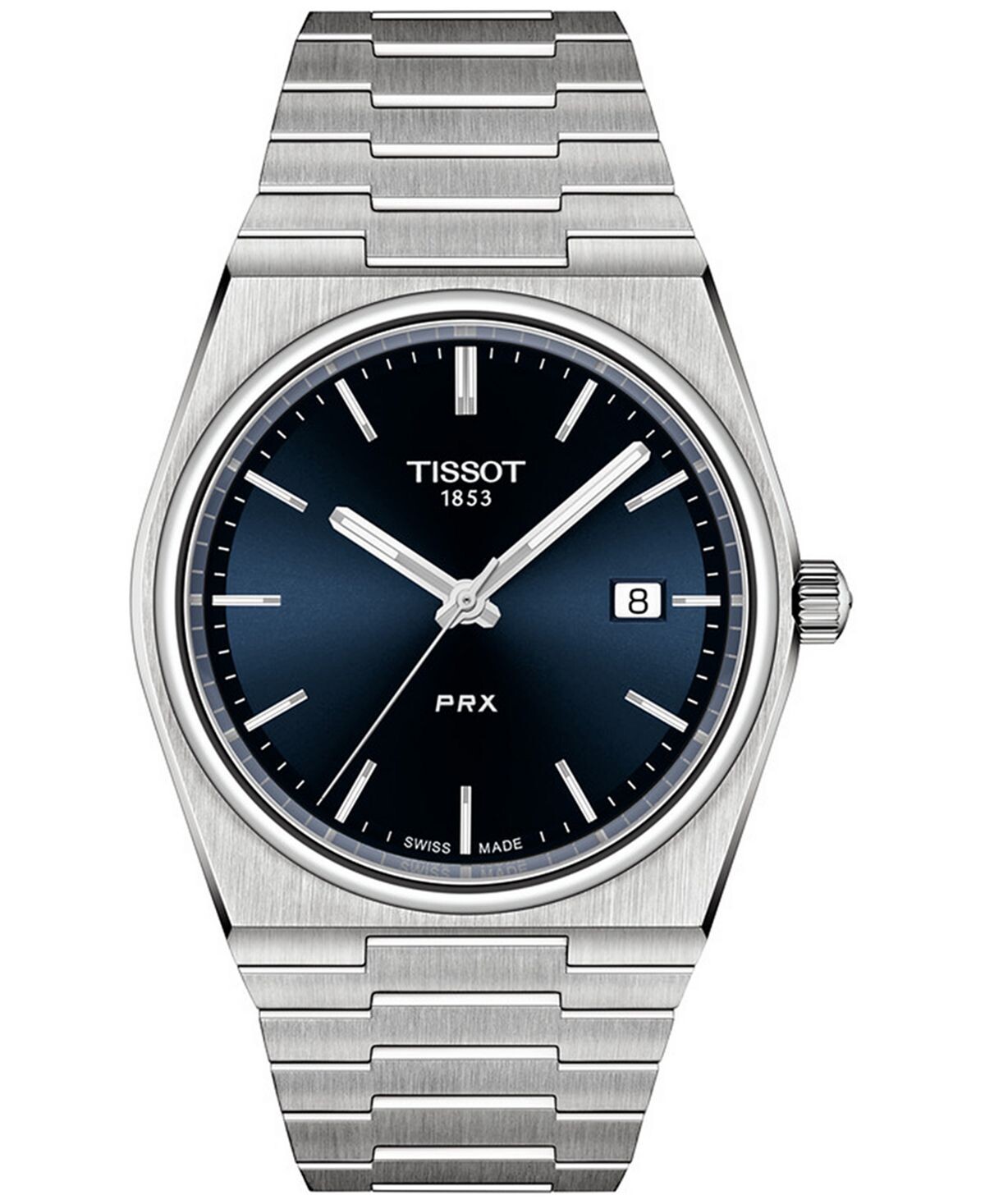 Мужские швейцарские часы PRX с браслетом из нержавеющей стали, 40 мм Tissot
Мужские швейцарские часы PRX с браслетом из нержавеющей стали, 40 мм Tissot