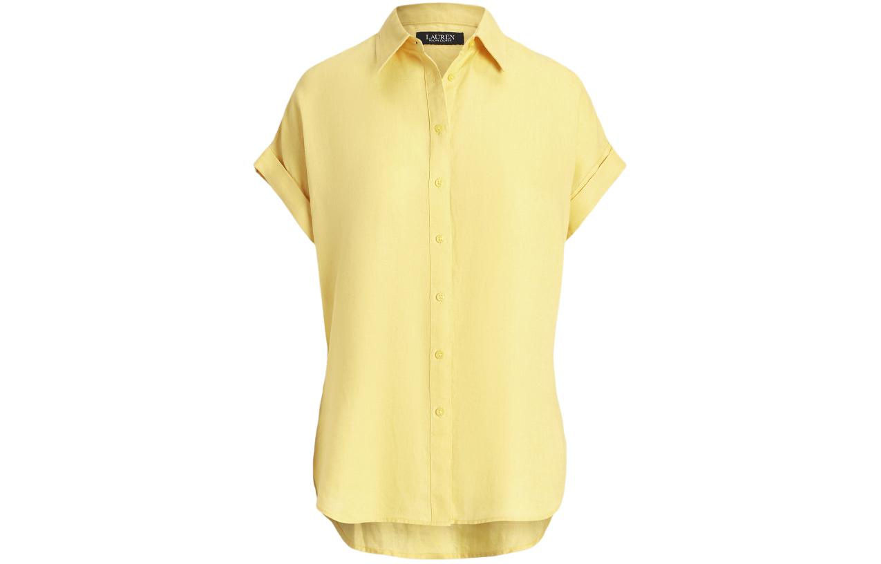 Рубашка Lauren Ralph Lauren с коротким рукавом на пуговицах Polo Ralph Lauren, желтый
Рубашка Lauren Ralph Lauren с коротким рукавом на пуговицах Polo Ralph Lauren, желтый