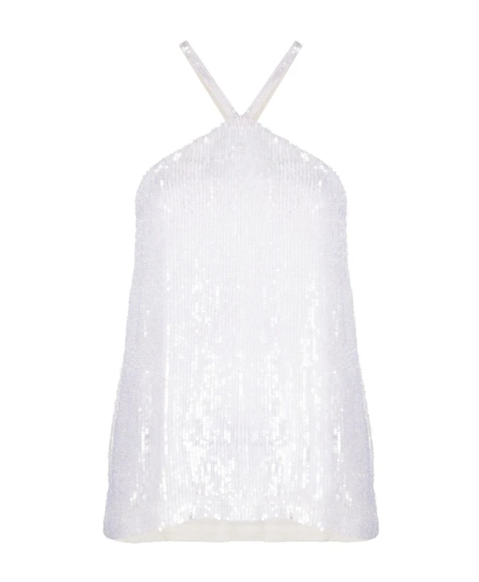 Топ с завязками на шее P.A.R.O.S.H., белый
Топ с завязками на шее P.A.R.O.S.H., белый