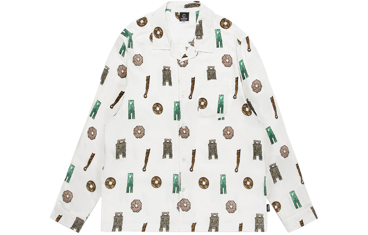 Рубашка унисекс CLOT, белый
Рубашка унисекс CLOT, белый