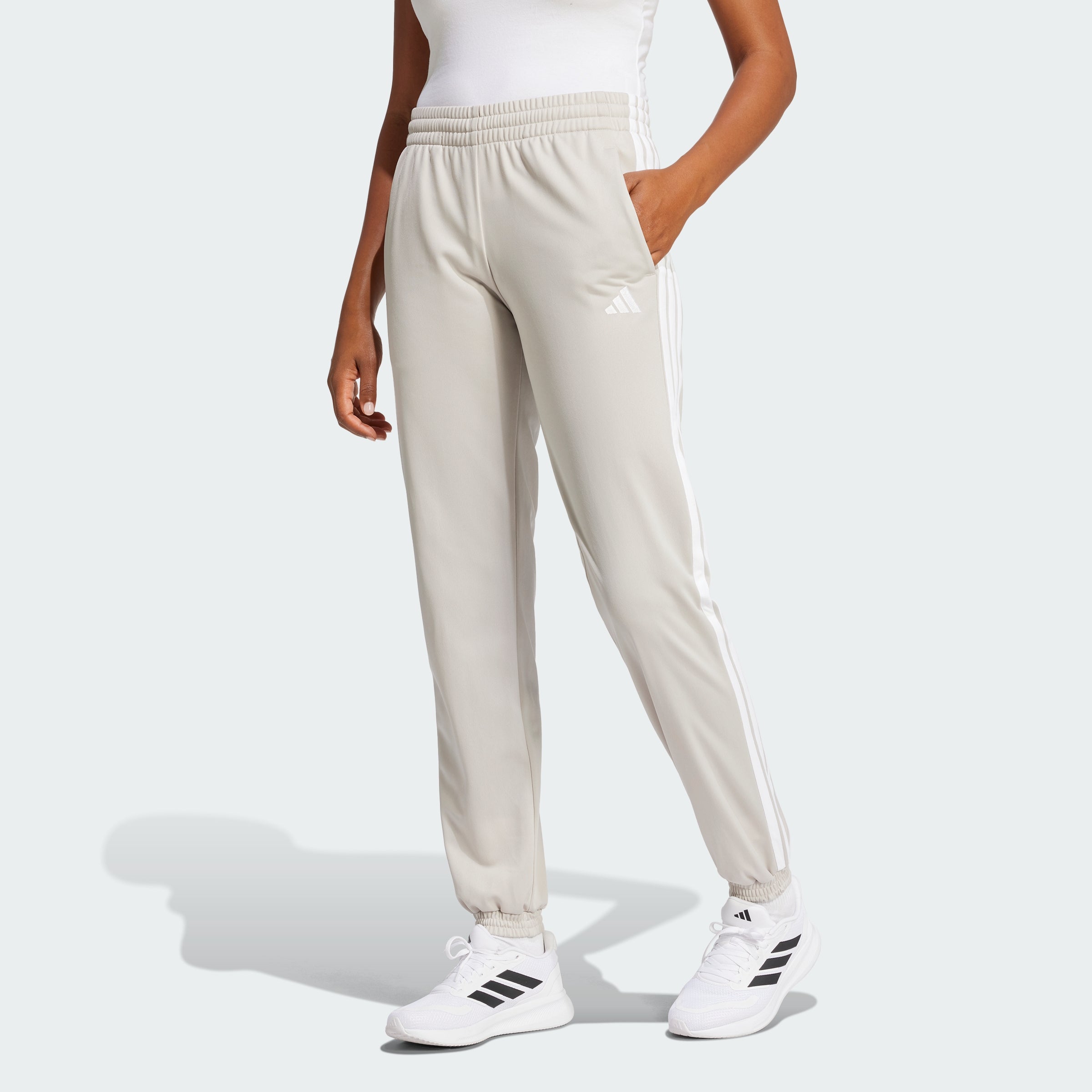 Женские спортивные брюки Adidas Tricot 3-Stripes, бежевый/белый
Женские спортивные брюки Adidas Tricot 3-Stripes, бежевый/белый