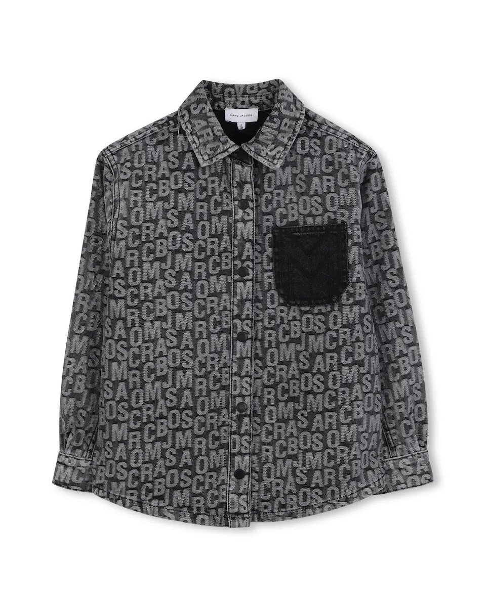 Детская рубашка черного цвета из хлопка Marc Jacobs
Детская рубашка черного цвета из хлопка Marc Jacobs