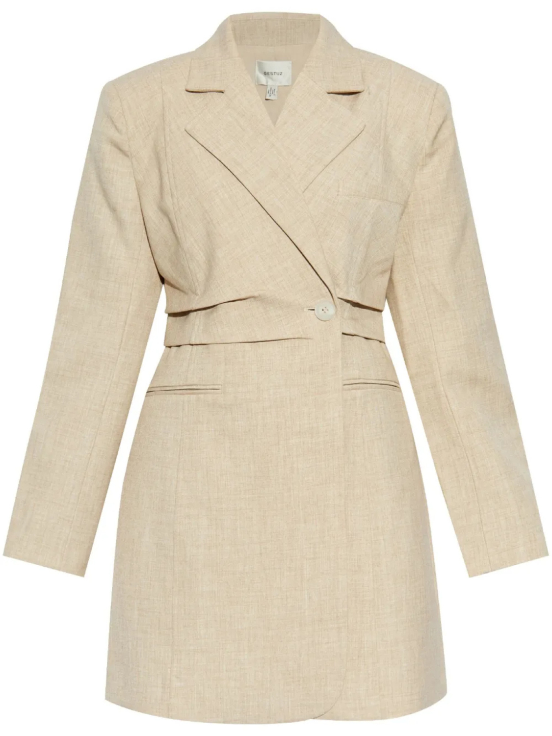 Gestuz блейзер мини-платье, нейтральный
Gestuz блейзер мини-платье, нейтральный