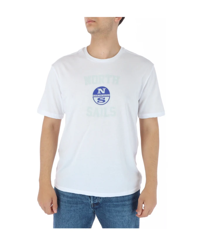Белая футболка с принтом для мужчин North Sails, белый
Белая футболка с принтом для мужчин North Sails, белый