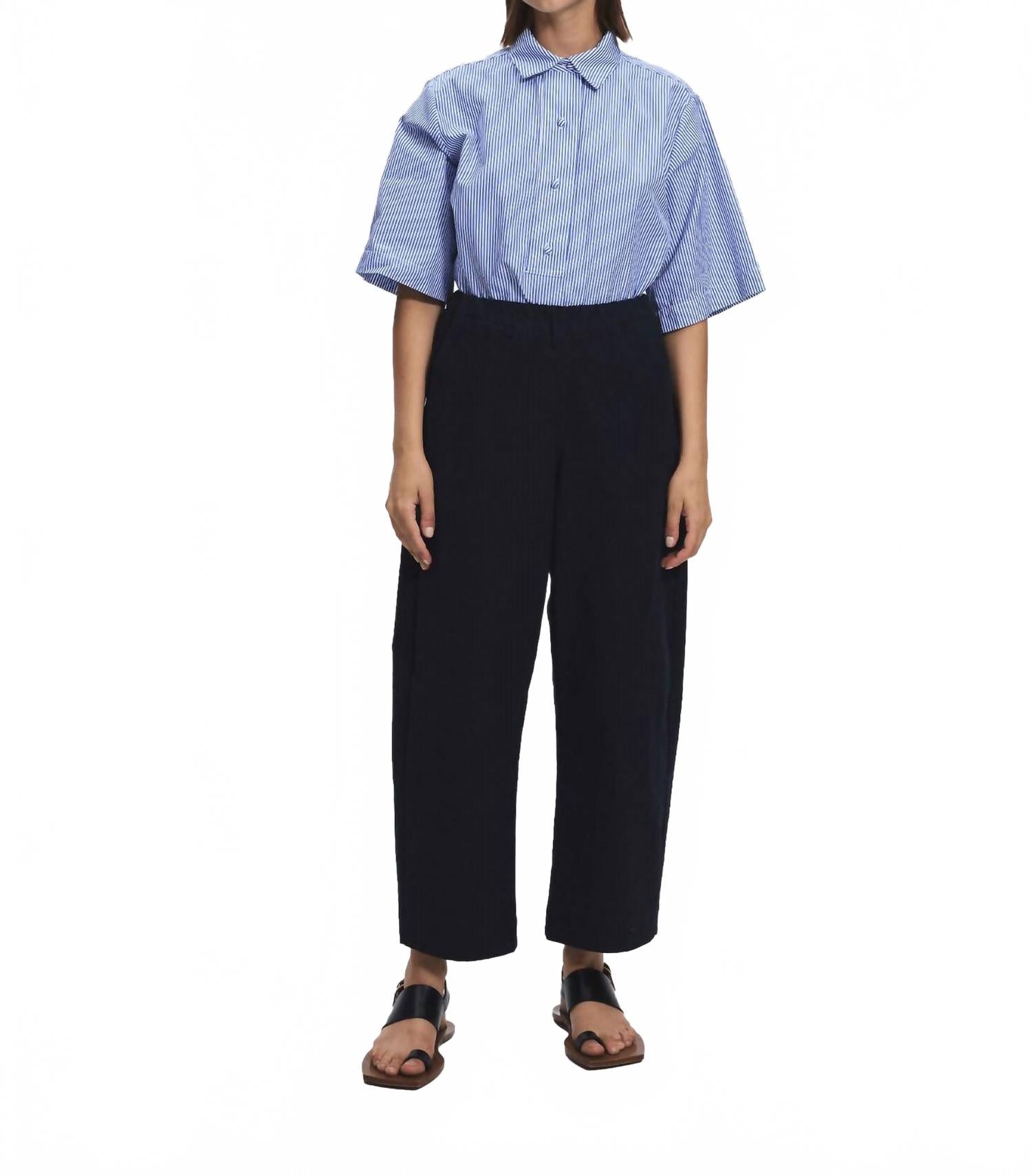 Брюки Torme в темно-синем цвете Fabiana Pigna
Брюки Torme в темно-синем цвете Fabiana Pigna