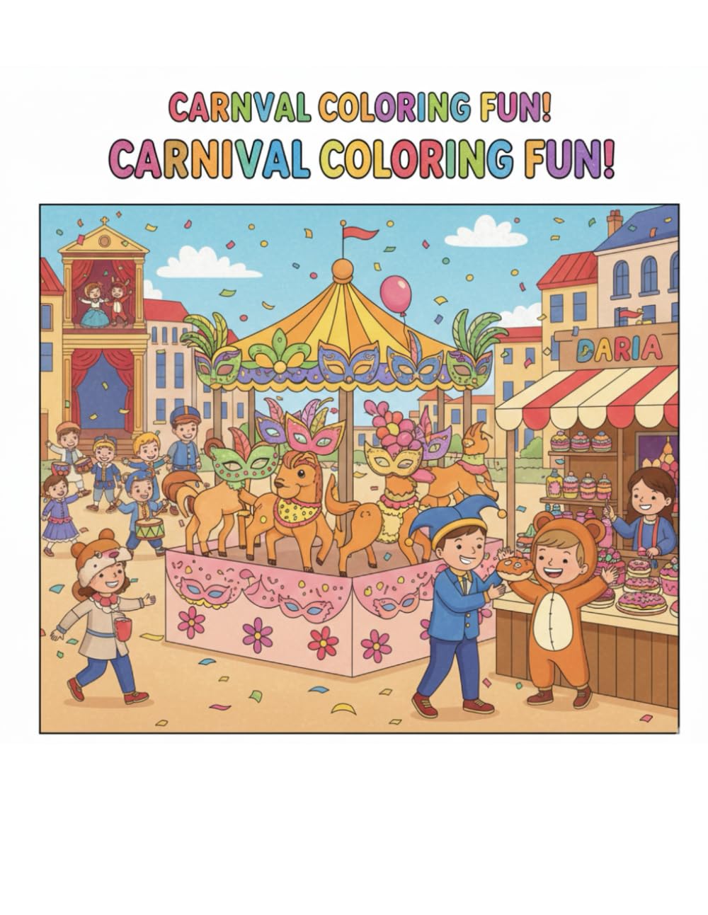 Carnival Coloring fun (Independently published)
Carnival Coloring fun (Independently published)