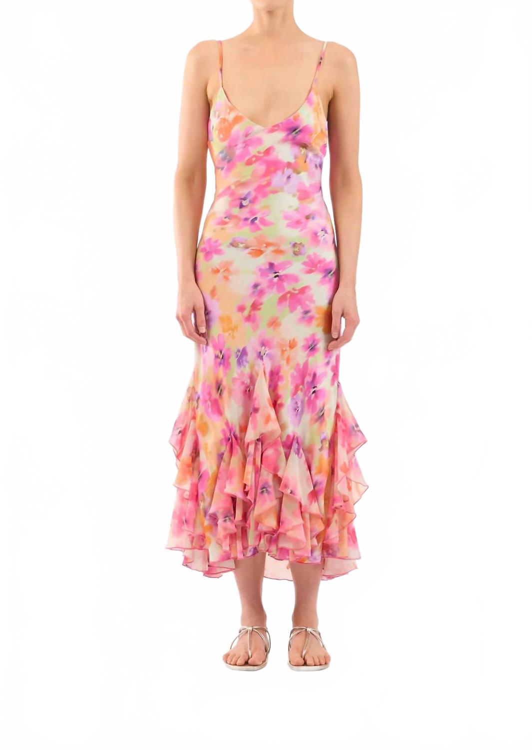 Платье-комбинация Фрида в мультифлоральном принте Le Superbe
Платье-комбинация Фрида в мультифлоральном принте Le Superbe