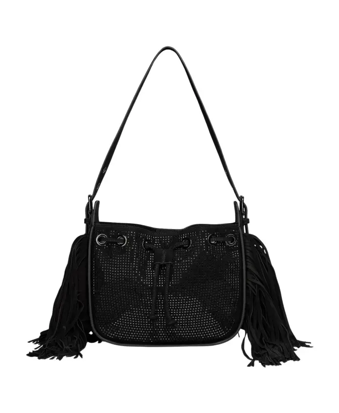 Сумка через плечо с бахромой Alma En Pena, черный
Сумка через плечо с бахромой Alma En Pena, черный