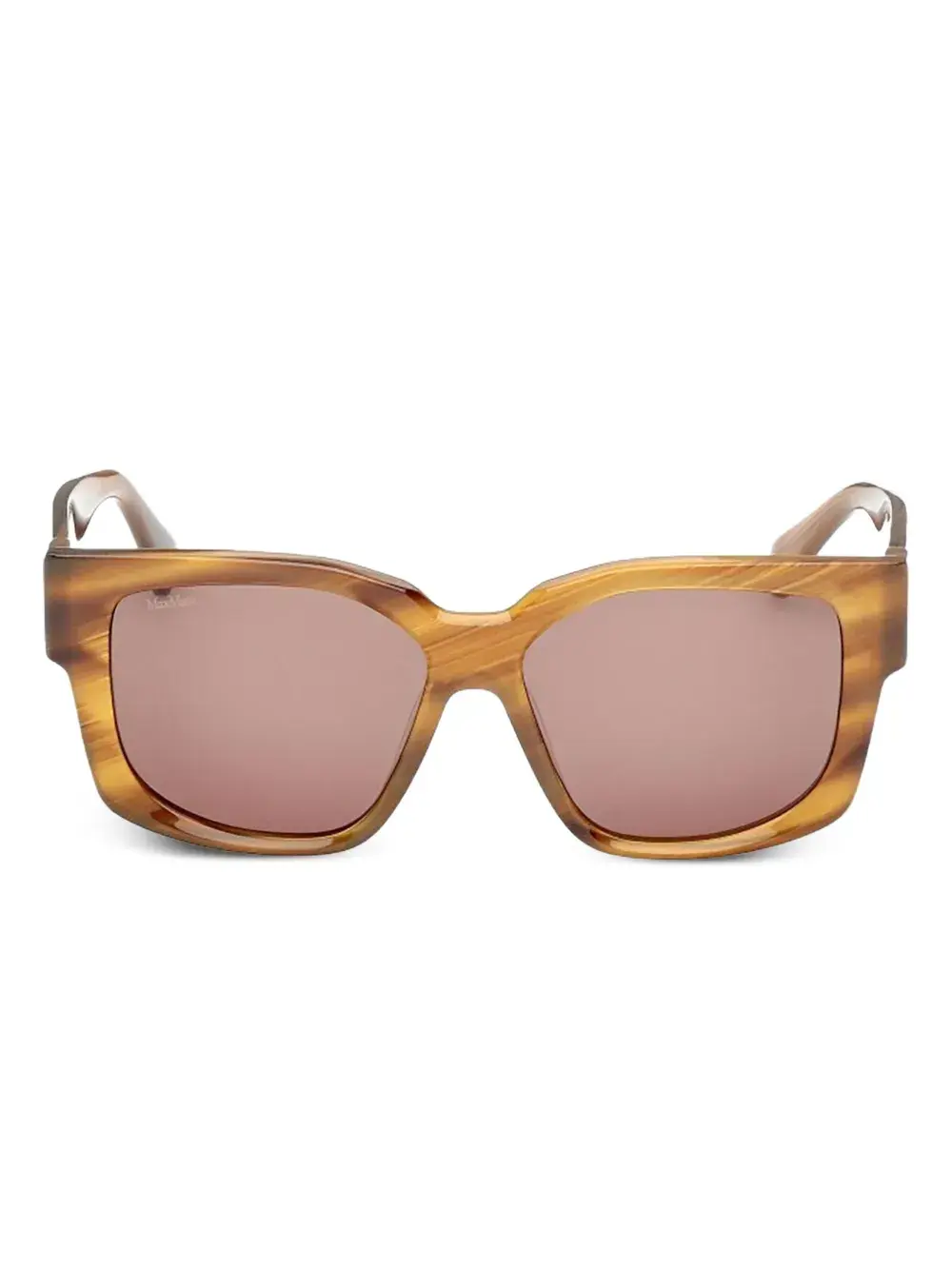 Солнцезащитные очки в прямоугольной оправе в полоску Max Mara, коричневый
Солнцезащитные очки в прямоугольной оправе в полоску Max Mara, коричневый