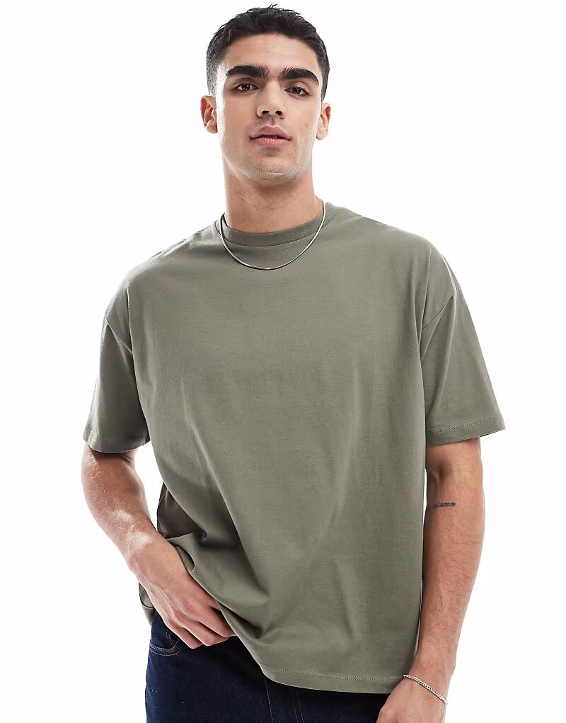 Футболка оверсайз Essentials цвета хаки Asos Design
Футболка оверсайз Essentials цвета хаки Asos Design