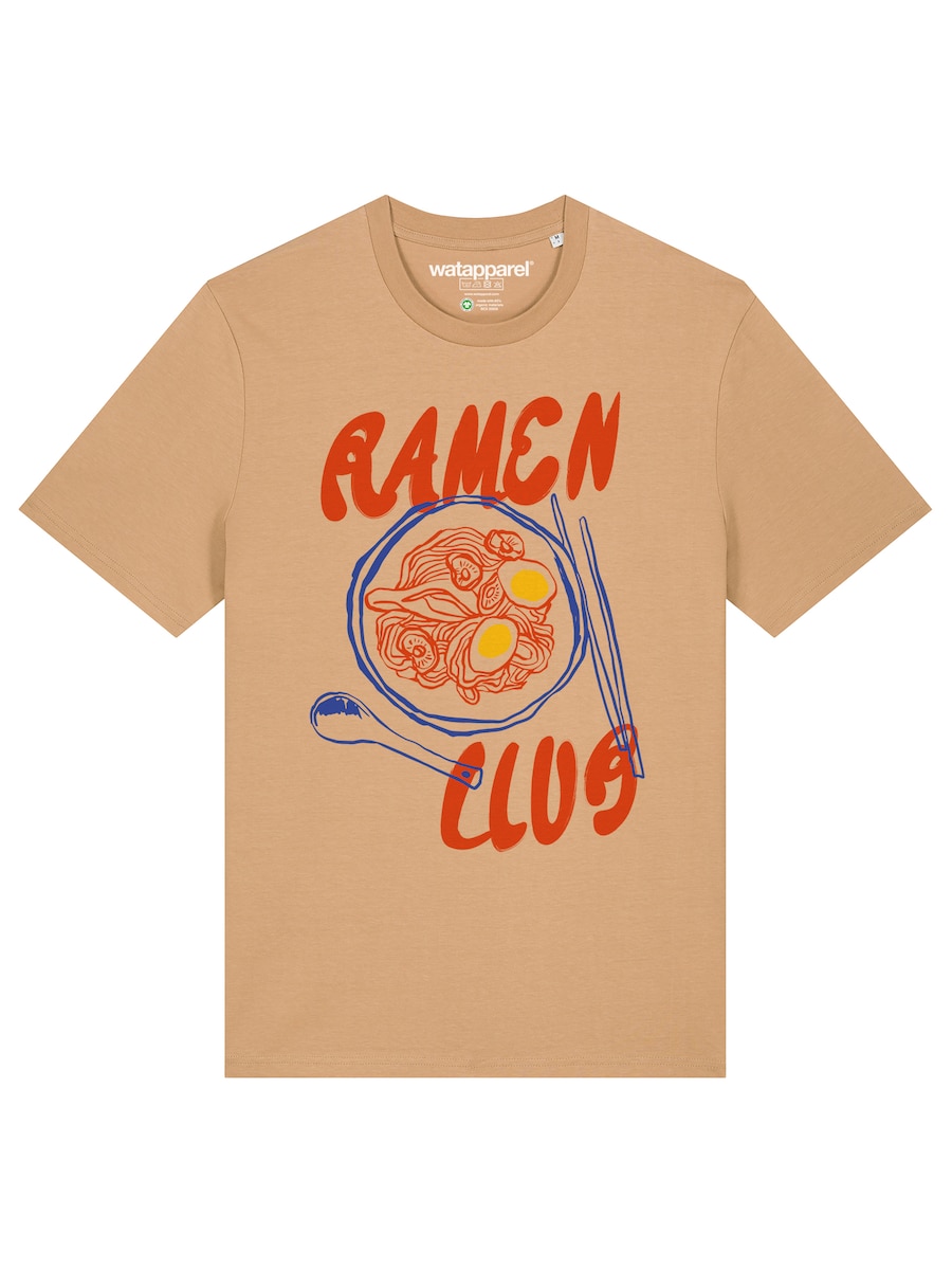 Рубашка Watapparel Ramen Club, бежевый
Рубашка Watapparel Ramen Club, бежевый