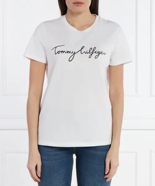 Футболка с подписью c-nk Regular fit Tommy Hilfiger, белый
Футболка с подписью c-nk Regular fit Tommy Hilfiger, белый