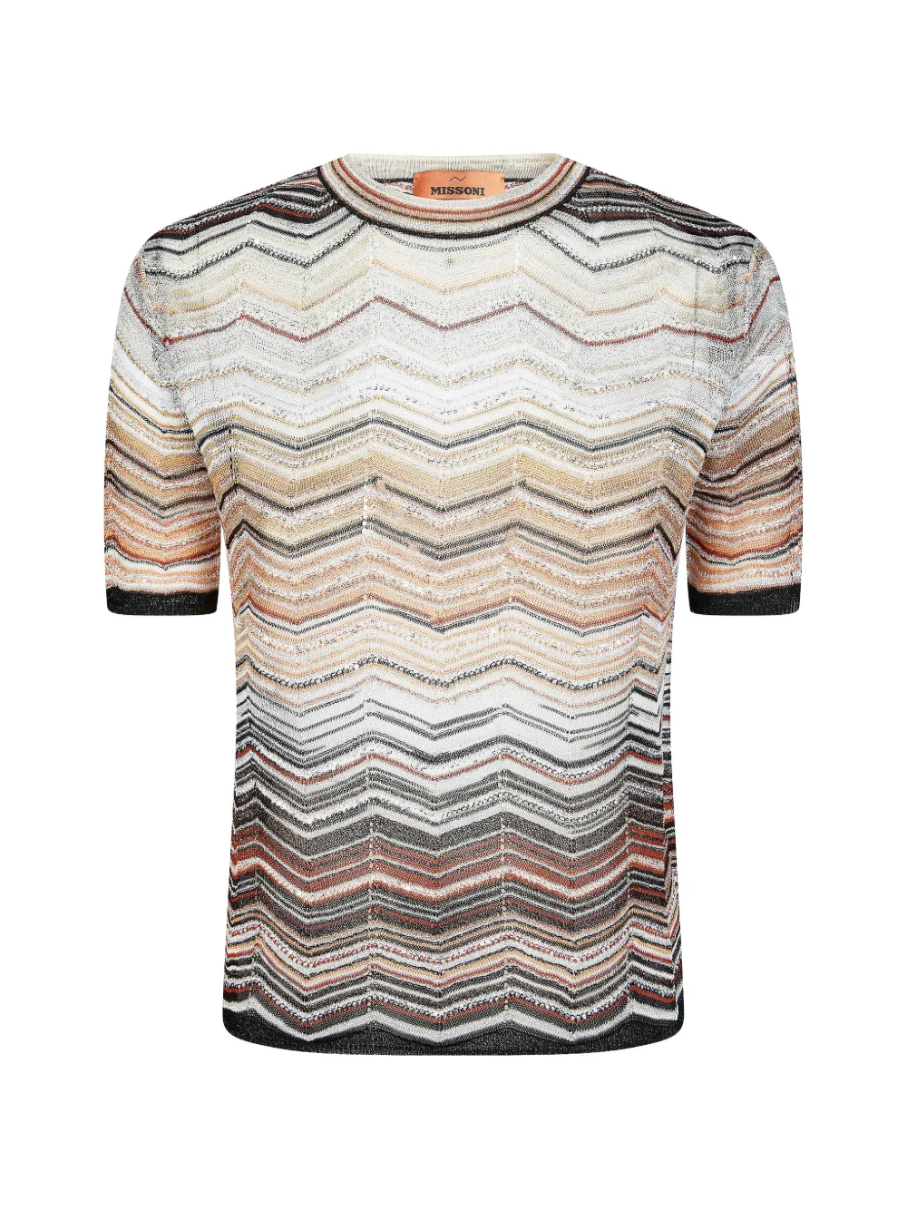 Футболка с короткими рукавами и круглым вырезом Missoni, белый
Футболка с короткими рукавами и круглым вырезом Missoni, белый