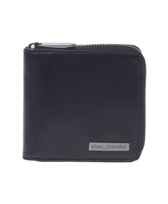 Кошелек на молнии из кожи пальмеллато Baldinini, черный
Кошелек на молнии из кожи пальмеллато Baldinini, черный