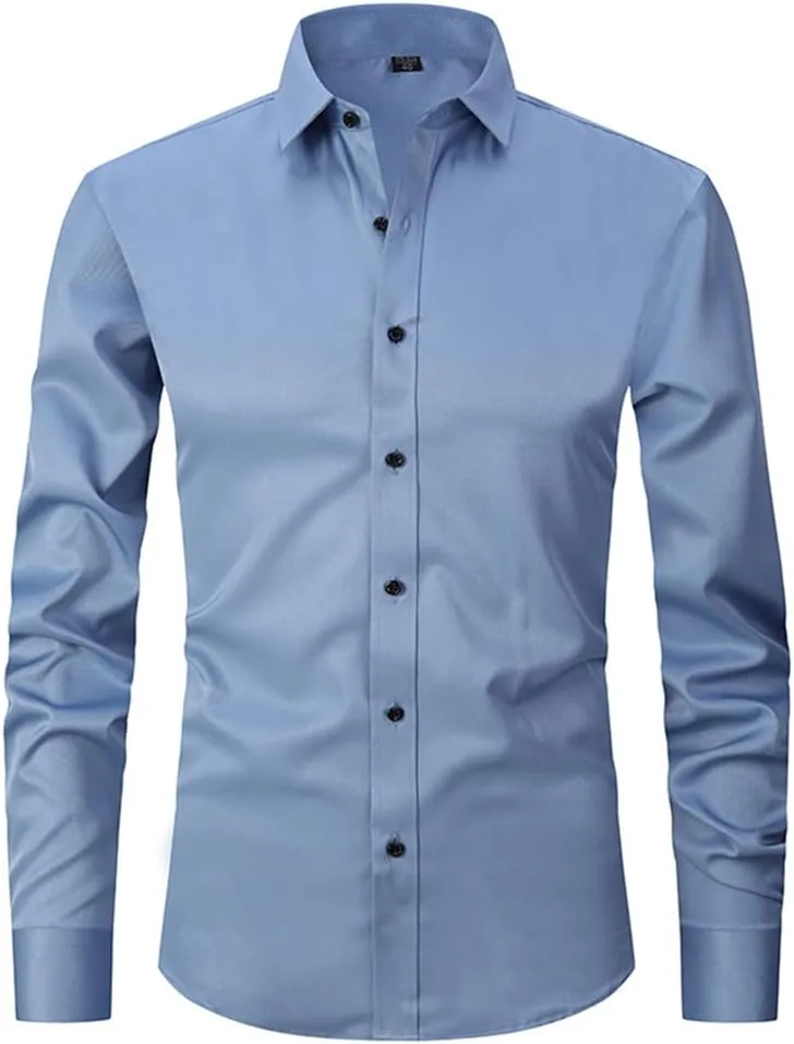 Мужская рубашка на пуговицах с длинным рукавом JMKEY
Мужская рубашка на пуговицах с длинным рукавом JMKEY