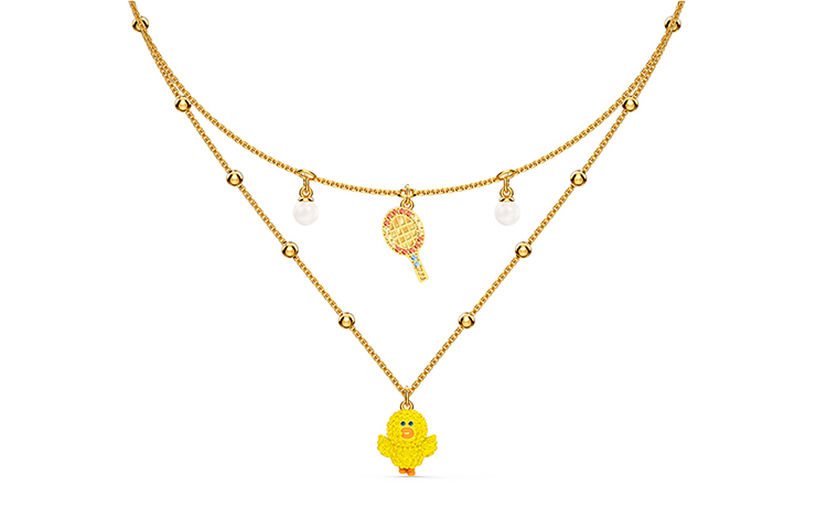 Ожерелье Line Friends с искусственными кристаллами для женщин Swarovski, Light Gradient
Ожерелье Line Friends с искусственными кристаллами для женщин Swarovski, Light Gradient