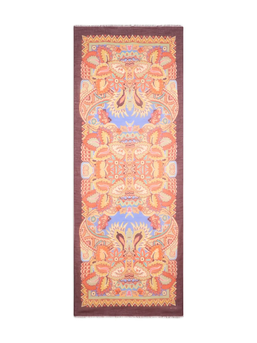 Шарф с принтом Etro, оранжевый
Шарф с принтом Etro, оранжевый