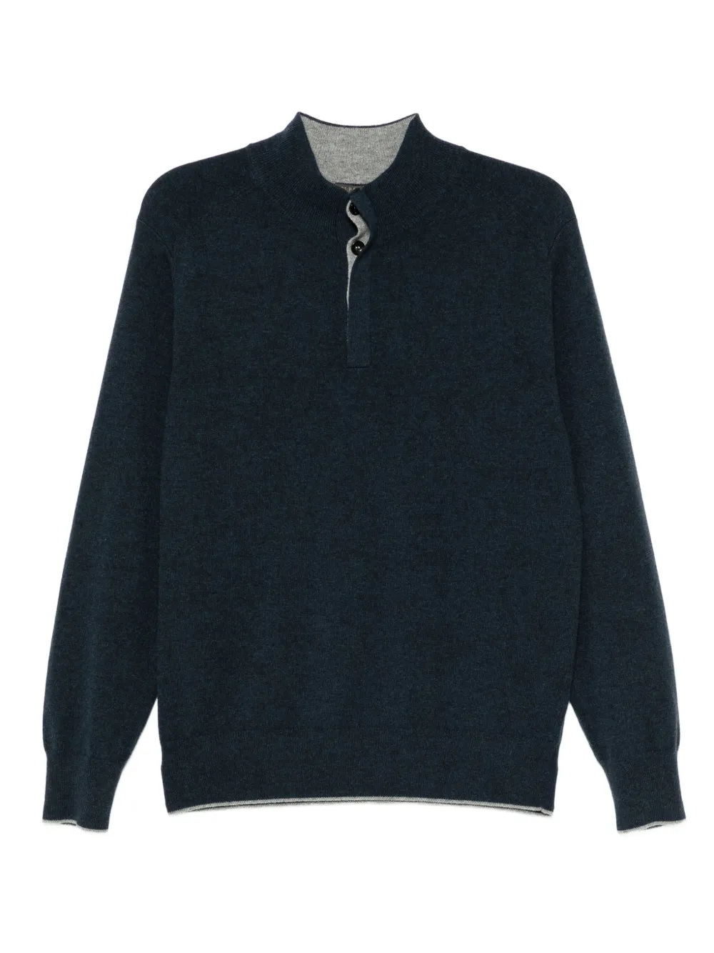 Свитер на пуговицах N.Peal, синий
Свитер на пуговицах N.Peal, синий