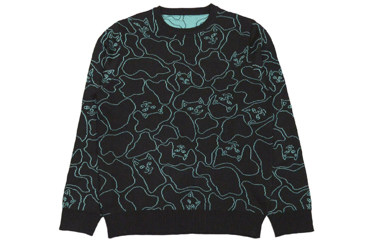 RIPNDIP Свитер Unisex черный синий
RIPNDIP Свитер Unisex черный синий
