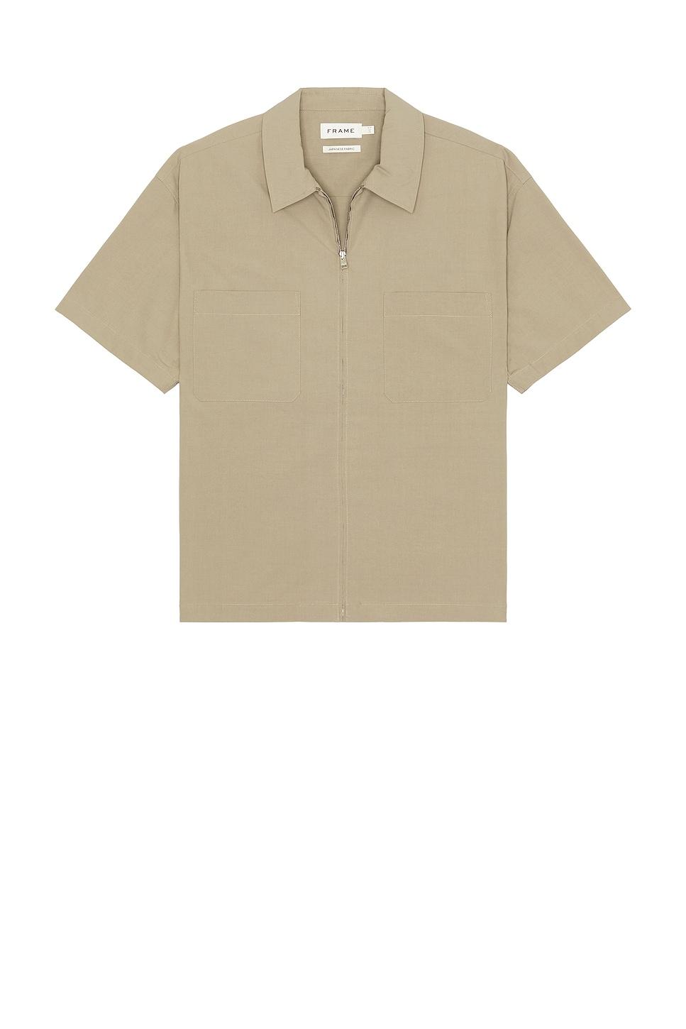 Light Poplin Zip Рубашка Frame, Smoky Mocha
Light Poplin Zip Рубашка Frame, Smoky Mocha