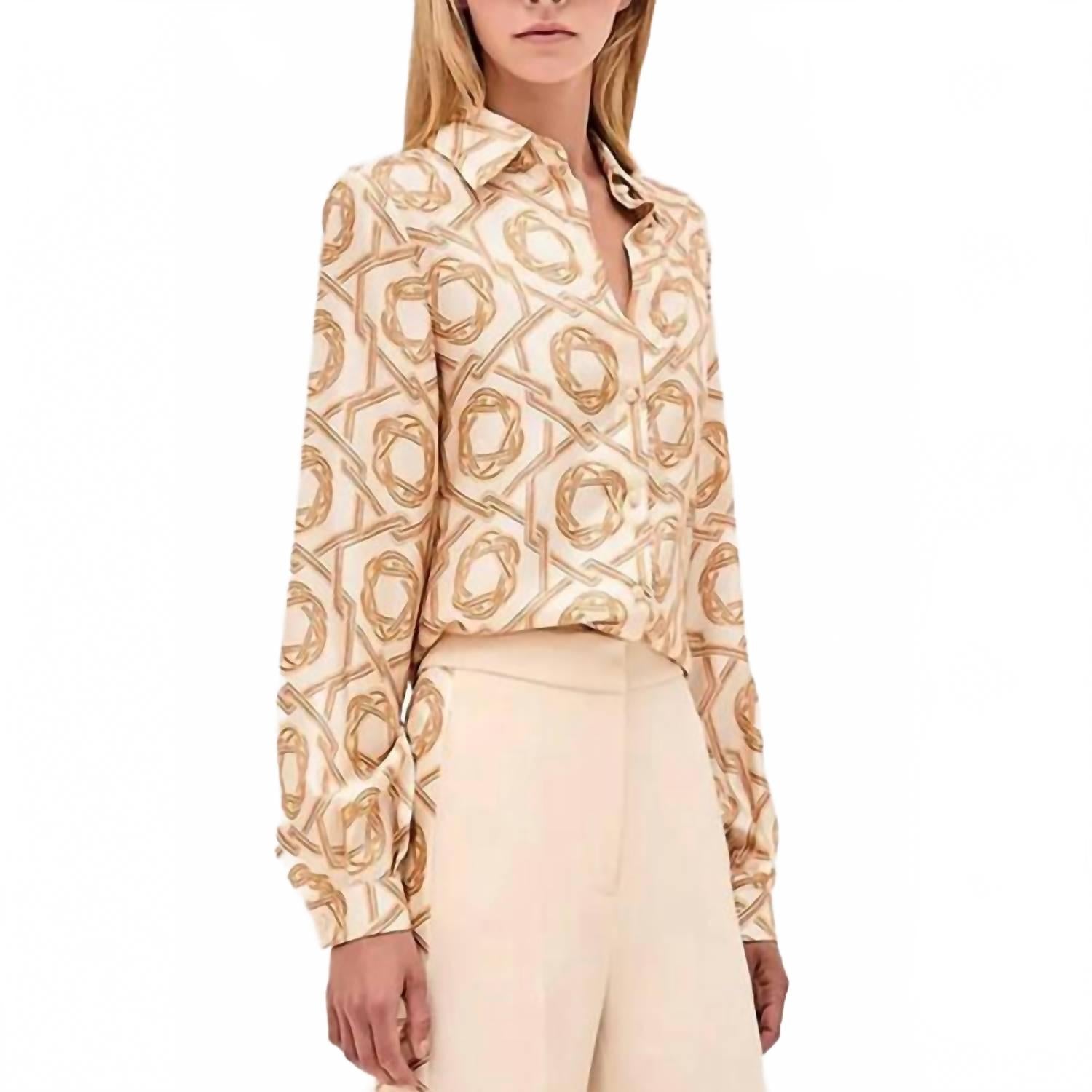 Топ Maraville цвета слоновой кости/оранжевый ALEXIS
Топ Maraville цвета слоновой кости/оранжевый ALEXIS