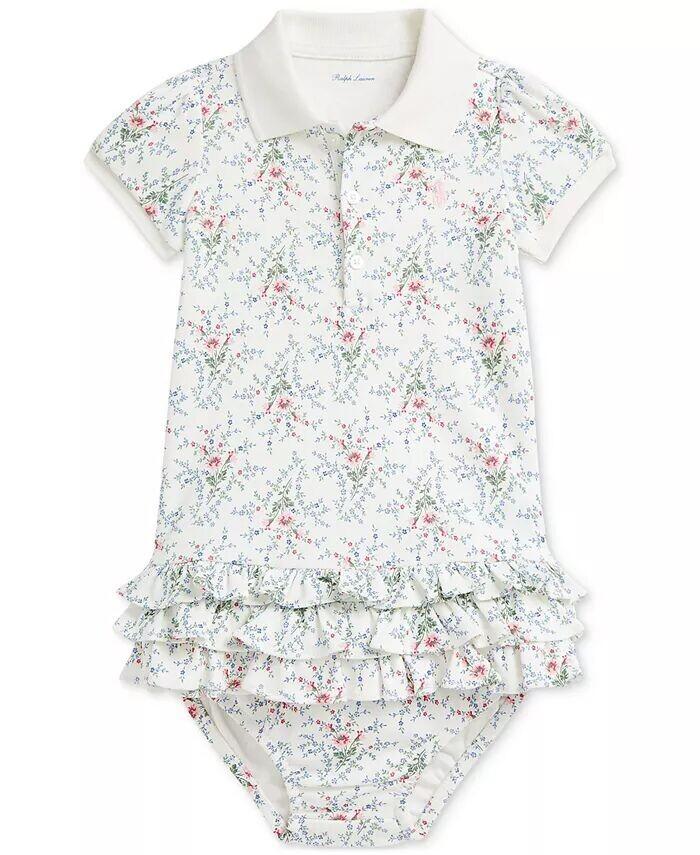 Платье-поло из хлопка с оборками Polo Ralph Lauren, мультиколор
Платье-поло из хлопка с оборками Polo Ralph Lauren, мультиколор