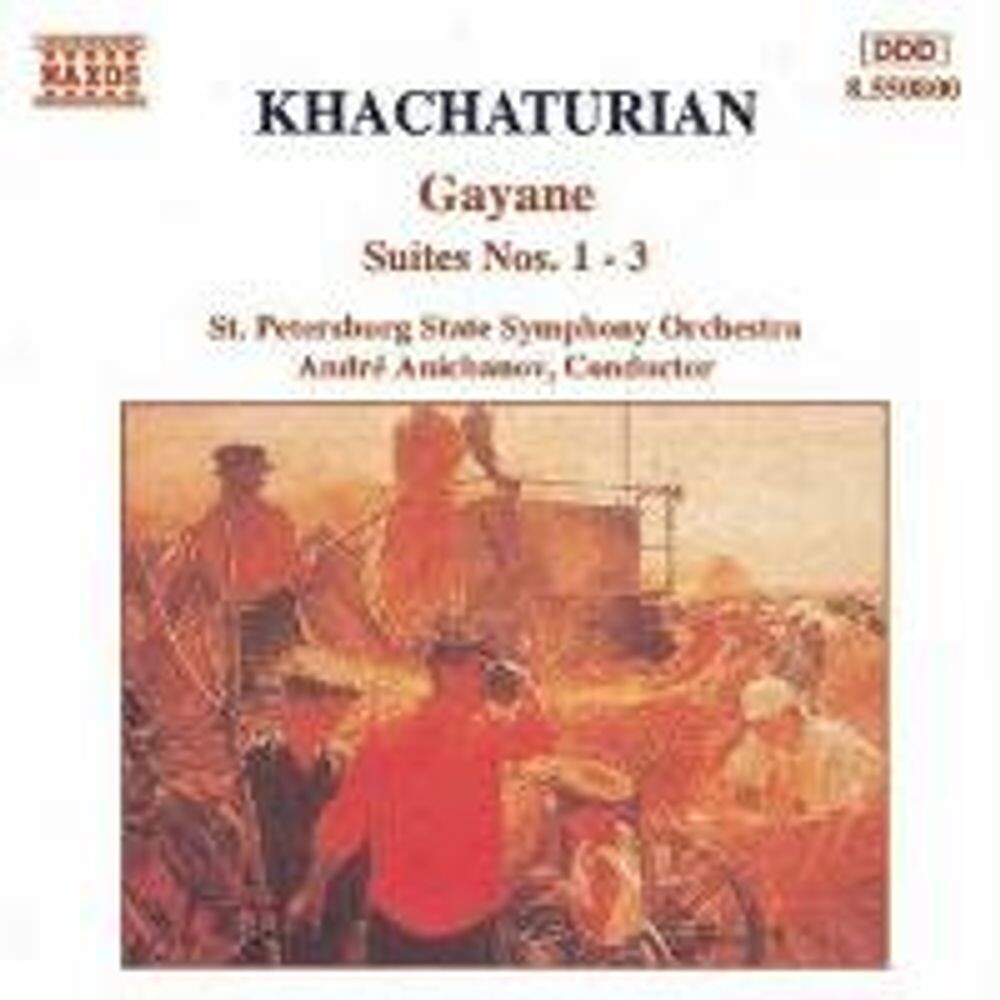 Диск CD Khachaturian: Gayane Suites 1-3 - Aram Khachaturian, André Anichanov, St. Petersburg State Symphony Orchestra
Диск CD Khachaturian: Gayane Suites 1-3 - Aram Khachaturian, André Anichanov, St. Petersburg State Symphony Orchestra