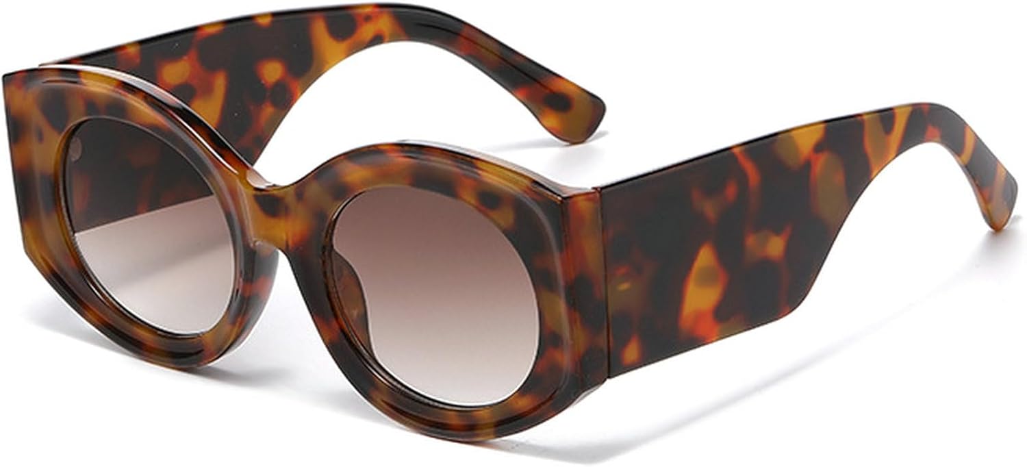 Модные женские солнцезащитные очки большого размера овальной формы в стиле ретро, гелевые солнцезащитные очки с защитой от УФ-излучения UV400, мужские солнцезащитные очки с градиентным покрытием mincl, Leopard
Модные женские солнцезащитные очки большого размера овальной формы в стиле ретро, гелевые солнцезащитные очки с защитой от УФ-излучения UV400, мужские солнцезащитные очки с градиентным покрытием mincl, Leopard