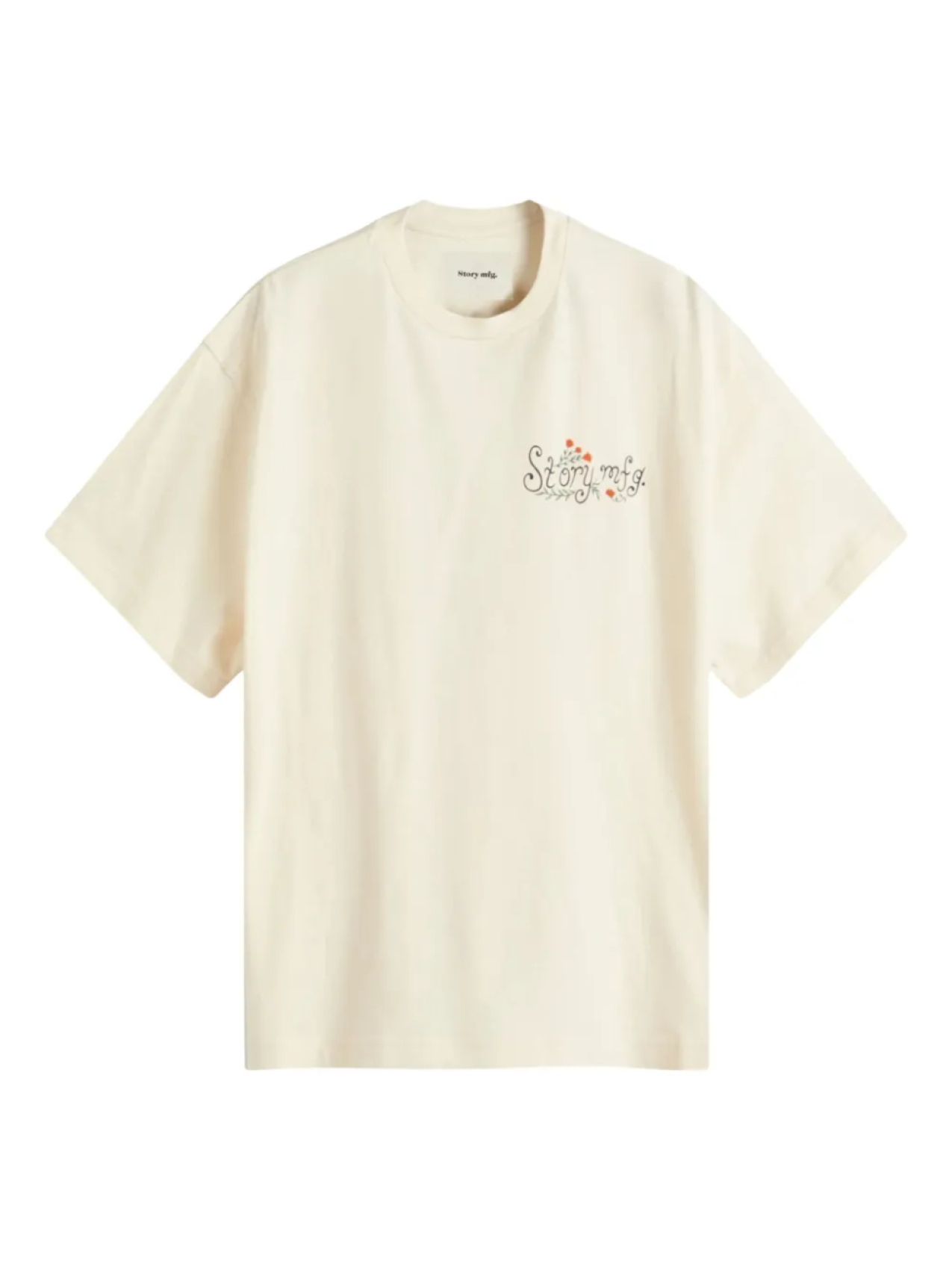 Футболка с цветочным принтом STORY mfg., нейтральный
Футболка с цветочным принтом STORY mfg., нейтральный