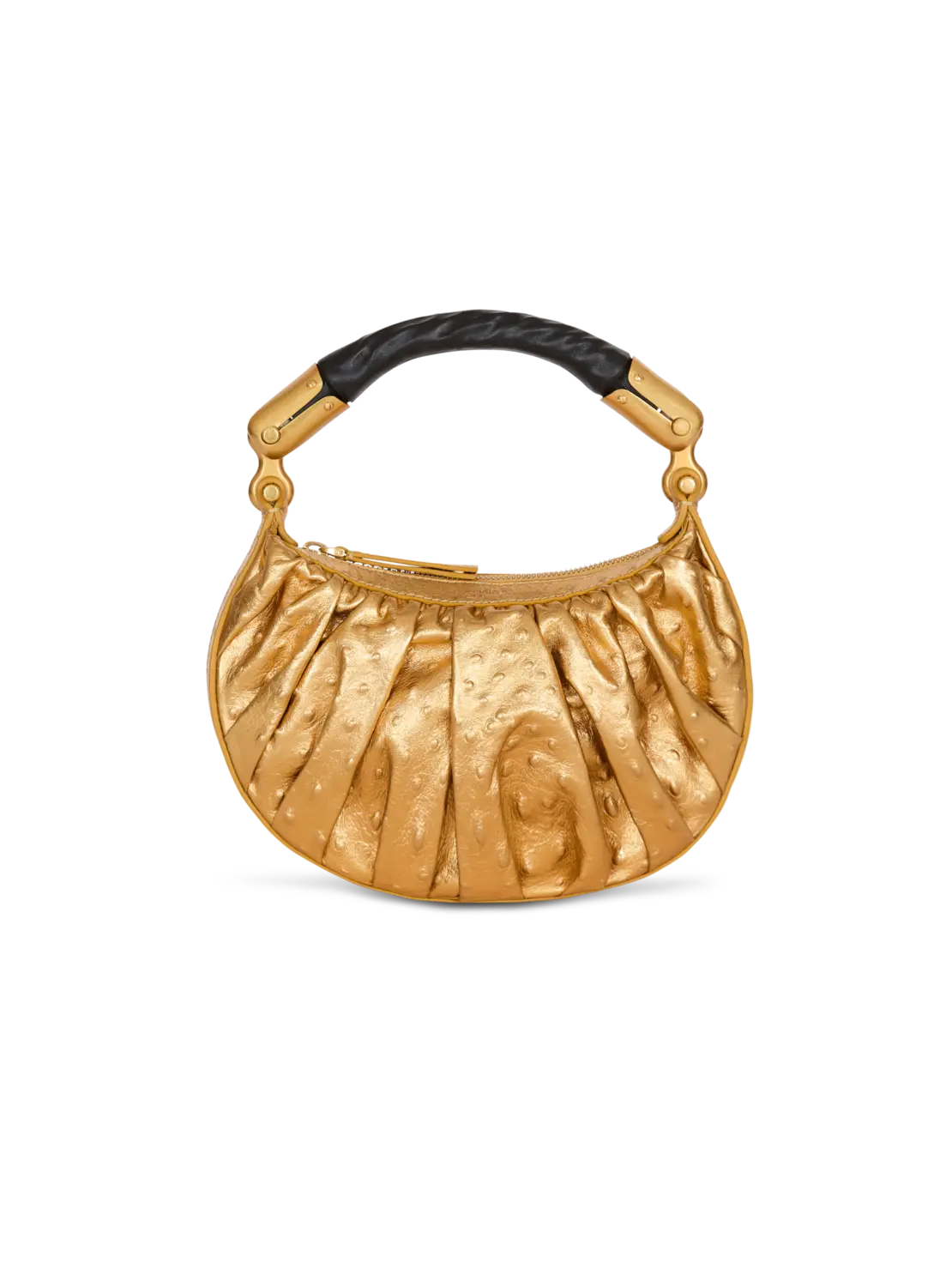 Мини-сумка Ebene из ламинированной кожи Balmain, золото
Мини-сумка Ebene из ламинированной кожи Balmain, золото