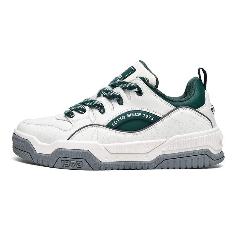 LOTTO Джой Джорни нескользящие водостойкие износостойкие легкие низкие скейтерские кроссовки мужские цвет слоновая кость/тёмный весенний зелёный, цвет Ivory White/Dark Spring Green
LOTTO Джой Джорни нескользящие водостойкие износостойкие легкие низкие скейтерские кроссовки мужские цвет слоновая кость/тёмный весенний зелёный, цвет Ivory White/Dark Spring Green
