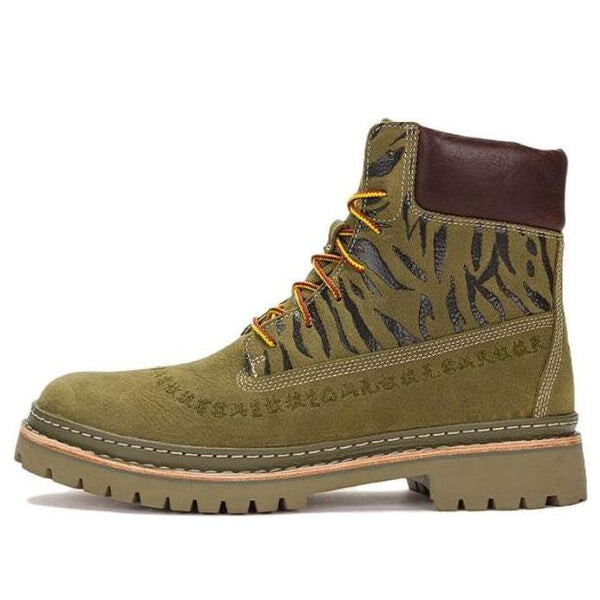 Кроссовки x clot future73 timberloop 6-inch boot 'olive green' Timberland, зеленый
Кроссовки x clot future73 timberloop 6-inch boot 'olive green' Timberland, зеленый