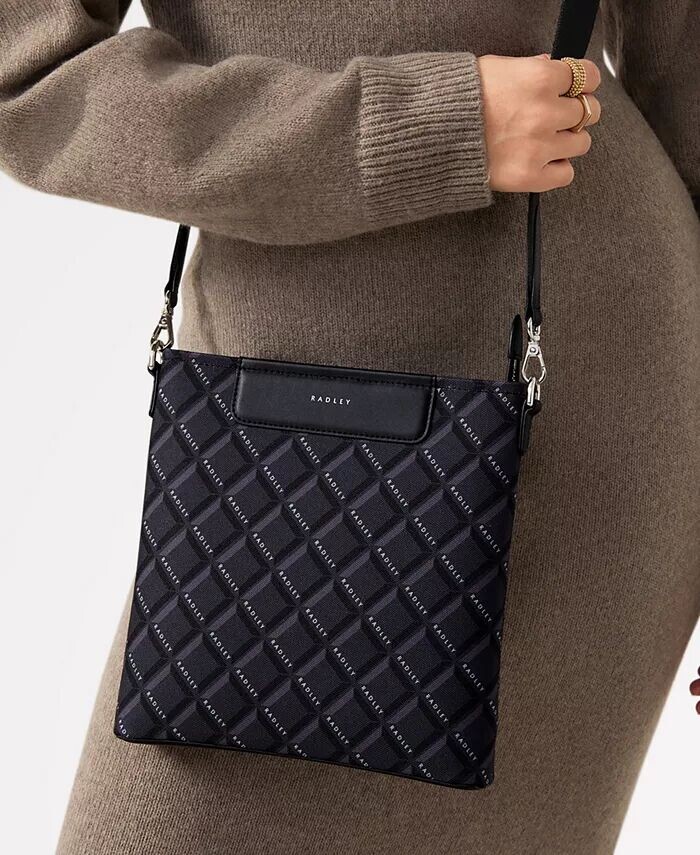 Сумка-тоут через плечо Southwell Gardens Radley Geo Zip Top Radley London, черный
Сумка-тоут через плечо Southwell Gardens Radley Geo Zip Top Radley London, черный