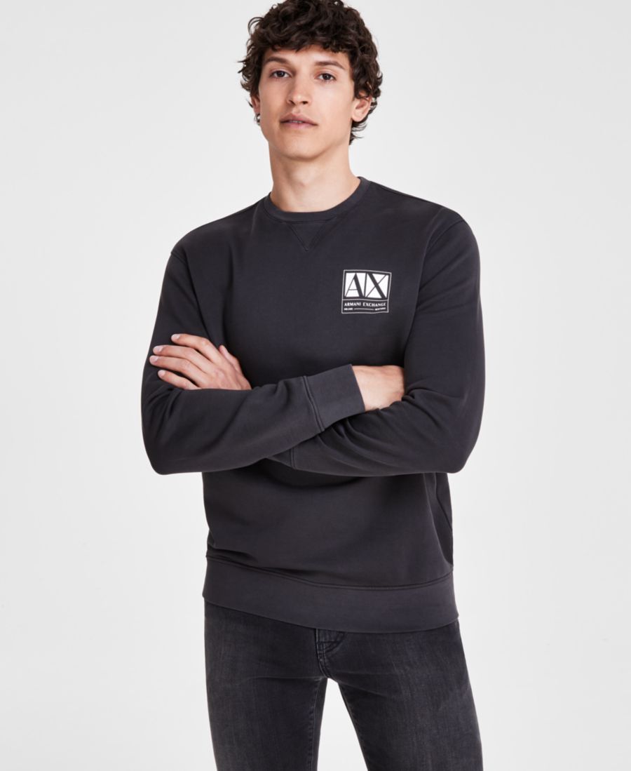 Мужская флисовая рубашка с эффектом выцветания A|X Armani Exchange, Black
Мужская флисовая рубашка с эффектом выцветания A|X Armani Exchange, Black