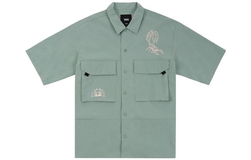 Рубашка мужская зеленая Vans, зеленый
Рубашка мужская зеленая Vans, зеленый