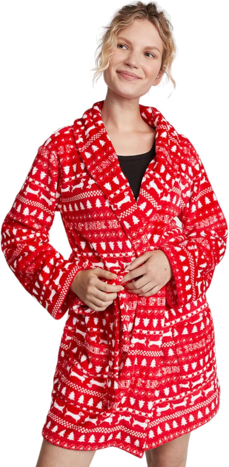 Victoria's Short Cozy Robe, халаты для женщин (XS-XXL) Victoria's Secret, Red Pepper
Victoria's Short Cozy Robe, халаты для женщин (XS-XXL) Victoria's Secret, Red Pepper