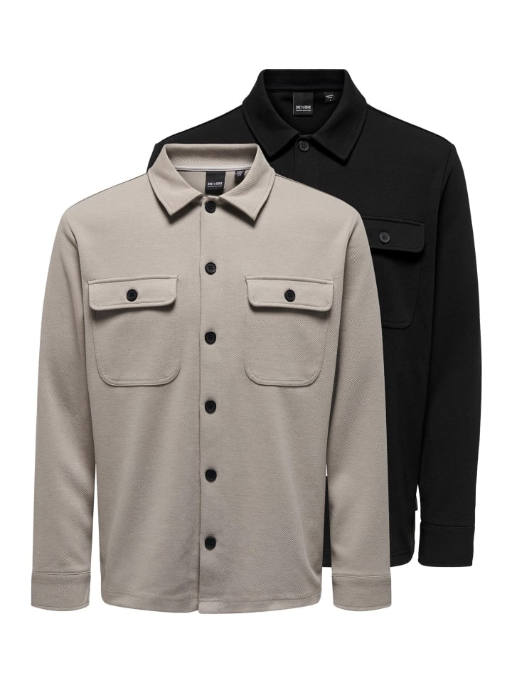 ONLY & SONS Рубашка-куртка / рубашка-куртка Newkodyl черного/светло-серого цвета
ONLY & SONS Рубашка-куртка / рубашка-куртка Newkodyl черного/светло-серого цвета