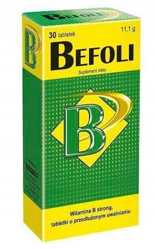 Befoli, Витамин В для иммунитета, 30 таб.
Befoli, Витамин В для иммунитета, 30 таб.