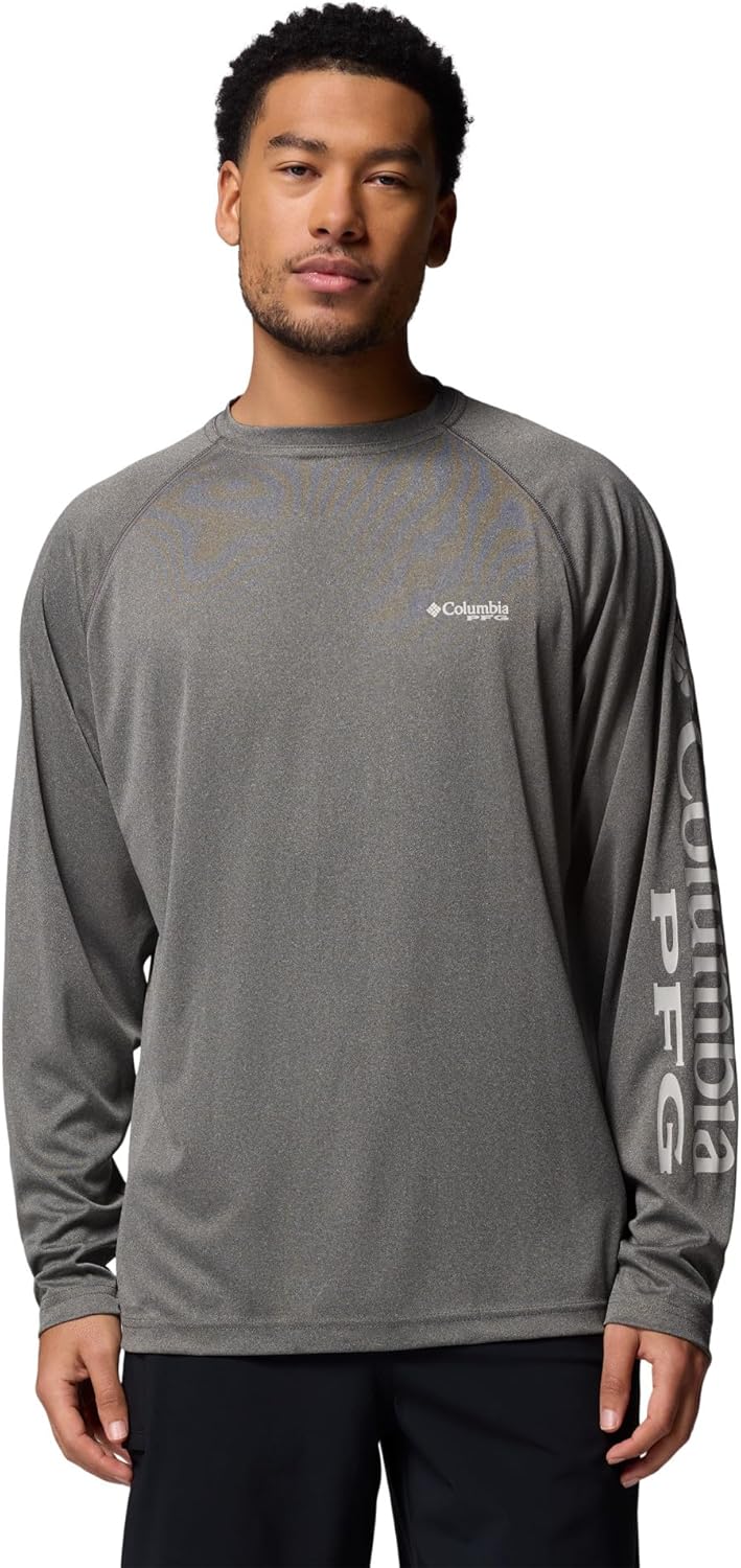 Columbia мужская футболка с длинным рукавом Terminal Tackle PFG Statetriot, Charcoal Heather/Cool Grey Logo, Черный, Columbia мужская футболка с длинным рукавом Terminal Tackle PFG Statetriot, Charcoal Heather/Cool Grey Logo
Columbia мужская футболка с длинным рукавом Terminal Tackle PFG Statetriot, Charcoal Heather/Cool Grey Logo, Черный, Columbia мужская футболка с длинным рукавом Terminal Tackle PFG Statetriot, Charcoal Heather/Cool Grey Logo