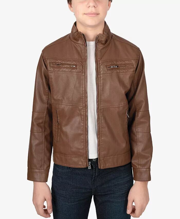 Куртка из искусственной кожи на подкладке для мальчика Xray, бежевый
Куртка из искусственной кожи на подкладке для мальчика Xray, бежевый