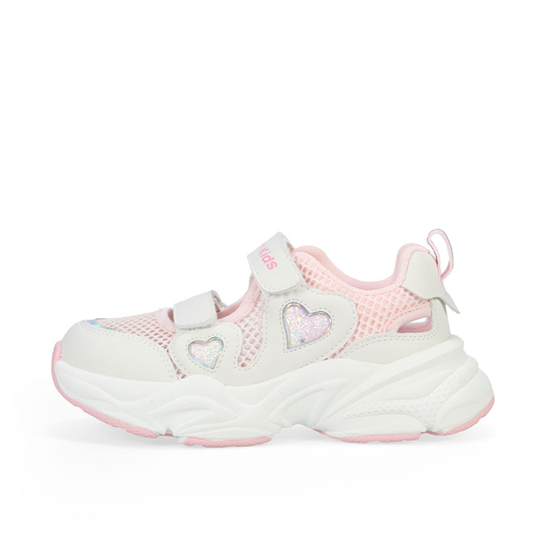 Нескользящие износостойкие низкие детские кроссовки унисекс RED DRAGONFLY, бежевый/розовый 
Нескользящие износостойкие низкие детские кроссовки унисекс RED DRAGONFLY, бежевый/розовый