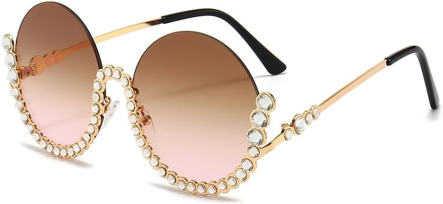 Винтажные круглые солнцезащитные очки с бриллиантами для женщин, сексуальные, роскошные, полуовальные, с кристаллами, в стиле ретро, модные солнцезащитные очки со стразами HVTVTLA, C5
Винтажные круглые солнцезащитные очки с бриллиантами для женщин, сексуальные, роскошные, полуовальные, с кристаллами, в стиле ретро, модные солнцезащитные очки со стразами HVTVTLA, C5