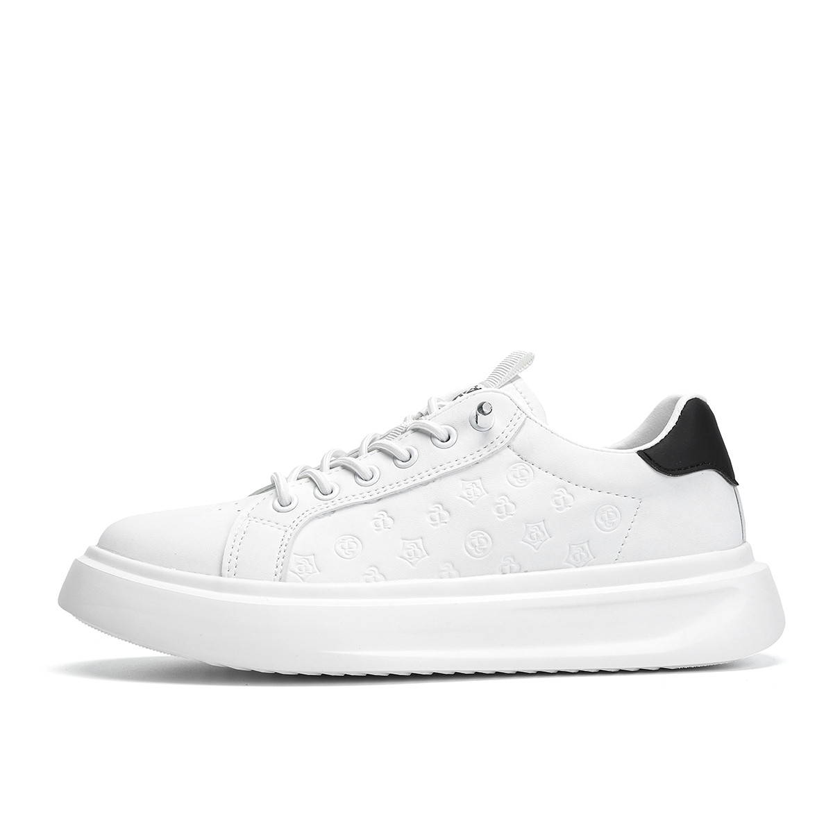 Mulinsen Мужские низкие скейтерские кеды белые, цвет White
Mulinsen Мужские низкие скейтерские кеды белые, цвет White