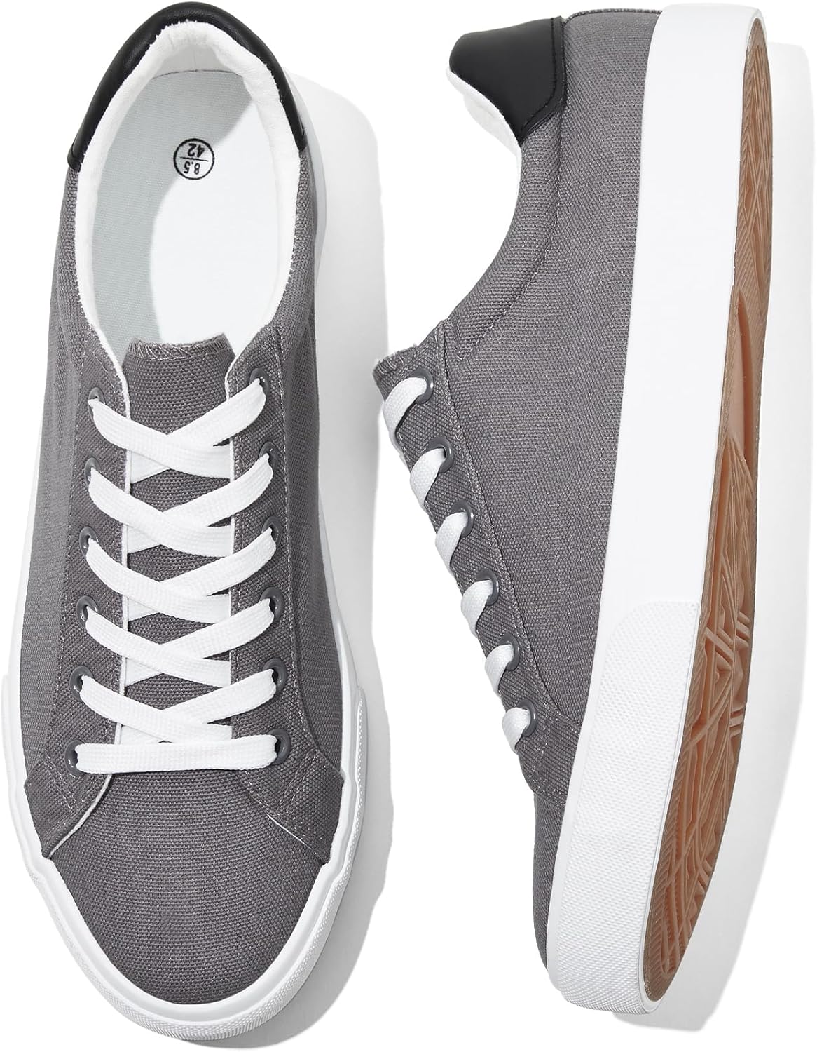 Мужские белые холщовые кроссовки Rominz, модные низкие кеды, повседневные теннисные кроссовки на шнуровке для ходьбы
Мужские белые холщовые кроссовки Rominz, модные низкие кеды, повседневные теннисные кроссовки на шнуровке для ходьбы