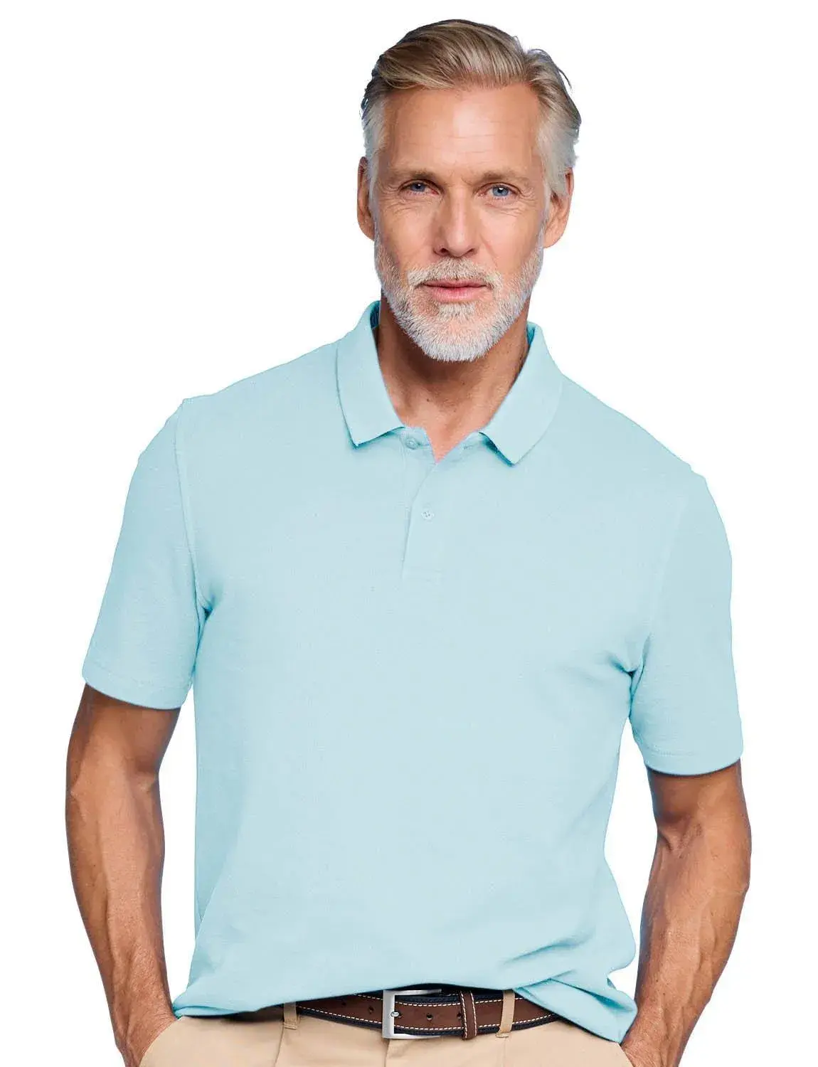 Комплект из 2 однотонных рубашек-поло из пике Pegasus, синий
Комплект из 2 однотонных рубашек-поло из пике Pegasus, синий