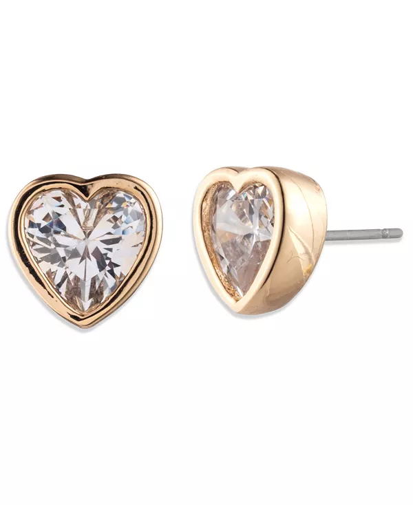 Серьги-Гвоздики в форме сердца с кубическим цирконием Lauren Ralph Lauren, gold
Серьги-Гвоздики в форме сердца с кубическим цирконием Lauren Ralph Lauren, gold