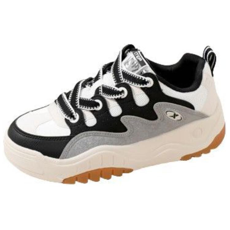 Кеды, скейтборд обувь женская низкая Белый Черный Серый Xtep
Кеды, скейтборд обувь женская низкая Белый Черный Серый Xtep