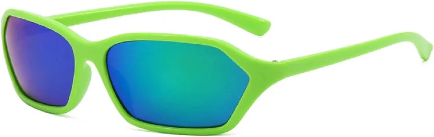 Спортивные солнцезащитные очки в стиле панк для мужчин и женщин, модные винтажные солнцезащитные очки с защитой от УФ-излучения UV400 TKKTLLT, Green Green
Спортивные солнцезащитные очки в стиле панк для мужчин и женщин, модные винтажные солнцезащитные очки с защитой от УФ-излучения UV400 TKKTLLT, Green Green