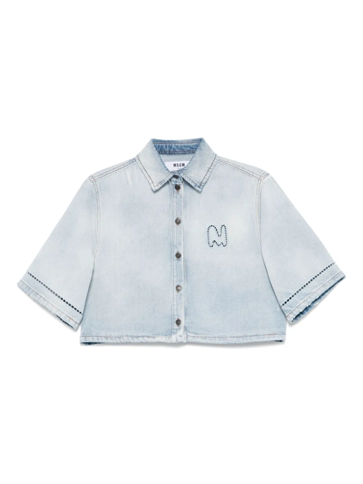 Рубашка джинсовая MSGM, синий
Рубашка джинсовая MSGM, синий