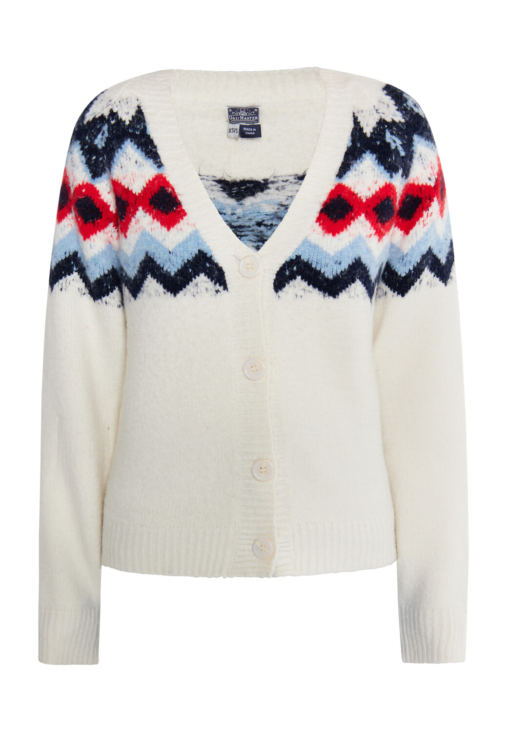 Толстовка DreiMaster Strickjacke, цвет Wollweiss Mehrfarbig
Толстовка DreiMaster Strickjacke, цвет Wollweiss Mehrfarbig